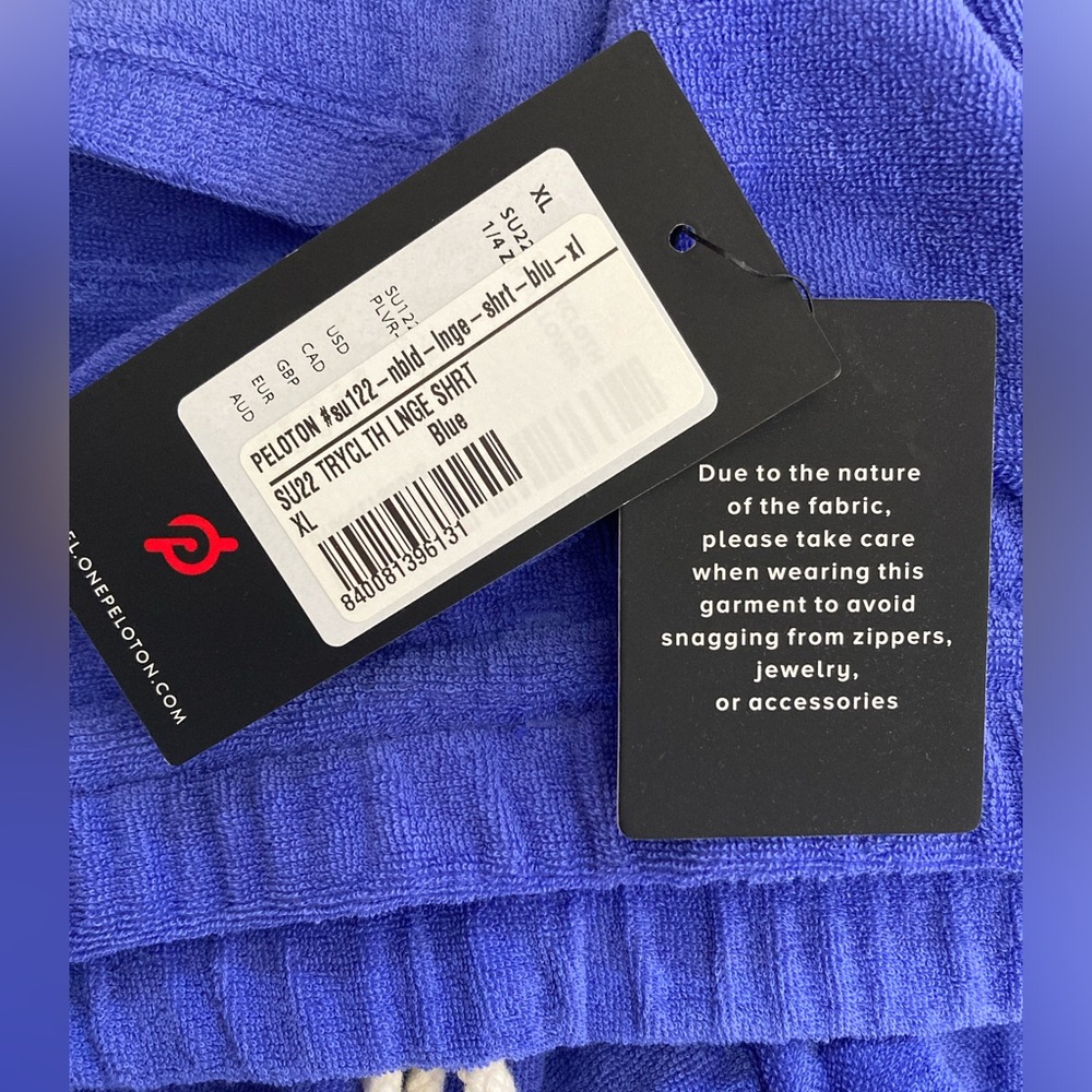 PELOTON | NWT Women’s TerryCloth Lounge Shorts - Picture 9 of 11